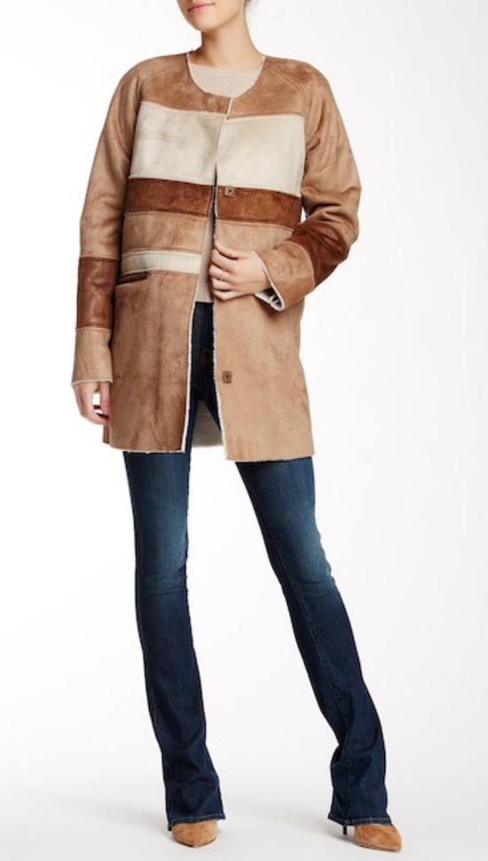 Sam Edelman Womens Saddle Aiden Faux Suede Colorblock Faux Fur Coat Sz XL B8706: Sam Edelman Womens Saddle Aiden Faux Suede Colorblock Faux Fur Coat Sz XL B8706 Brand: Sam Edelman Outer Shell Material: Polyester Size Type: Regular Type: Coat Closure: Snap Size: XL Color: Saddle Li