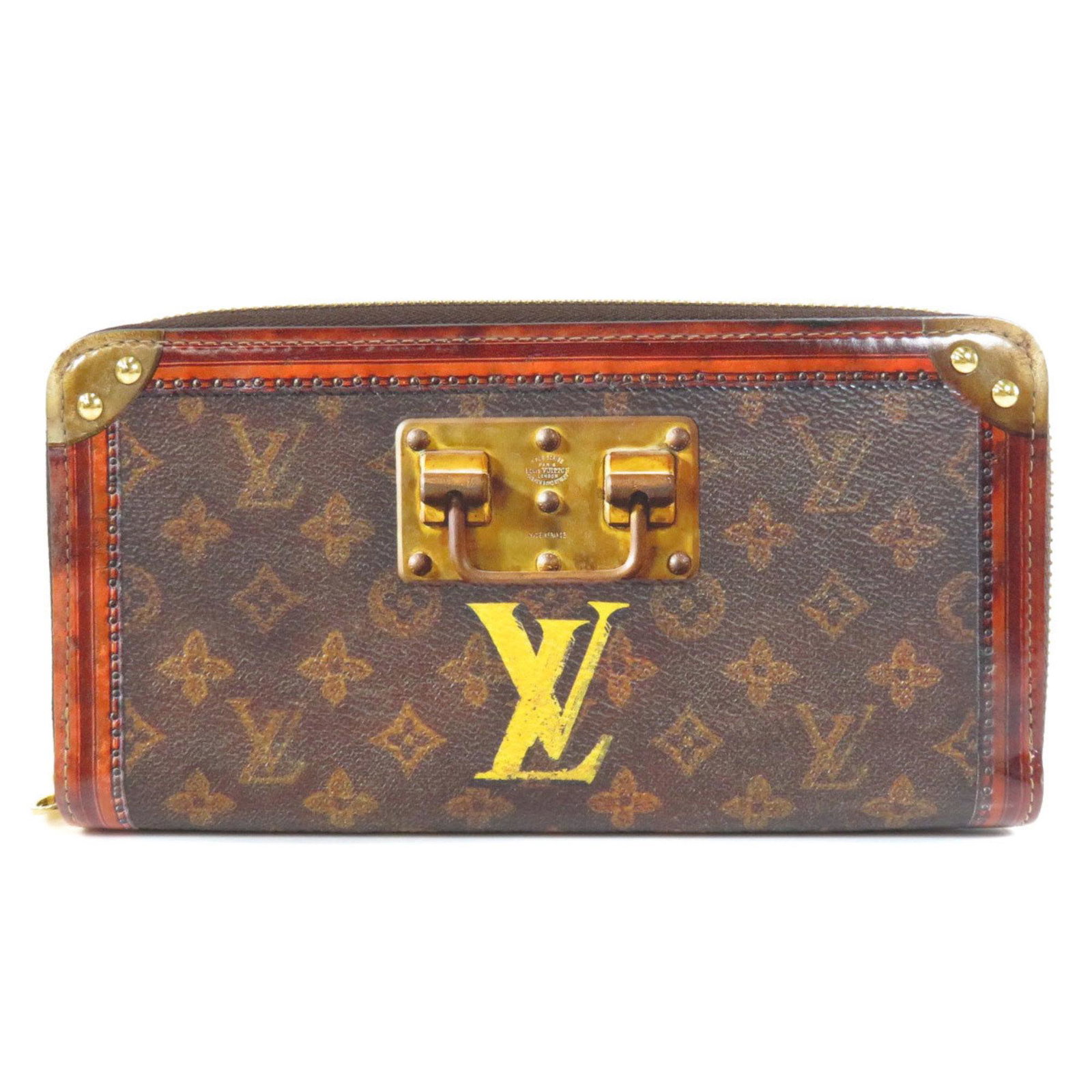 Louis Vuitton M52746 Trunk Time Zippy Wallet Monogram Long Transford Ladies: Louis Vuitton M52746 Trunk Time Zippy Wallet Monogram Long Transford Ladies Brand: Louis Vuitton Line: Monogram Type: Long wallet (bi-fold) Gender: Women Closure: Zipper Size (HxWxD): 10.5cm x 19.5cm 