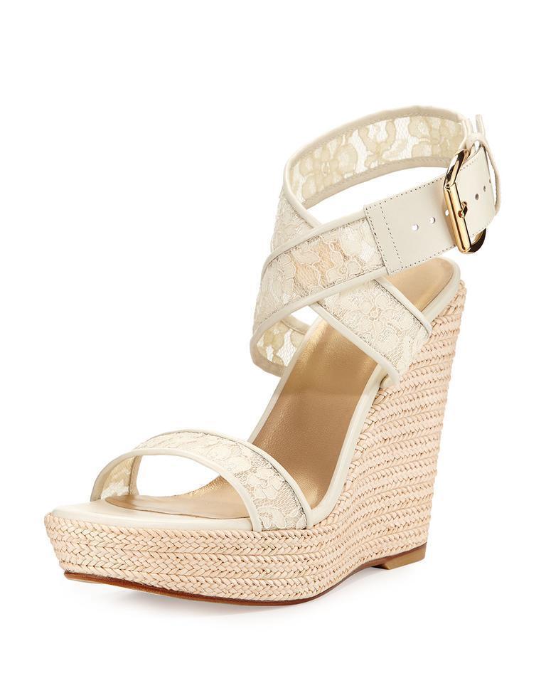 Stuart Weitzman Guipure Lace Espadrille Sandal Ivory Wedges N6866* Size 10 M: Stuart Weitzman Guipure Lace Espadrille Sandal Ivory Wedges N6866* Size 10 M Brand: Stuart Weitzman Type: Sandal Us Shoe Size: 10 Heel Style: Wedge Heel Type: Wedge Color: Ivory Style: Espadrilles "Us