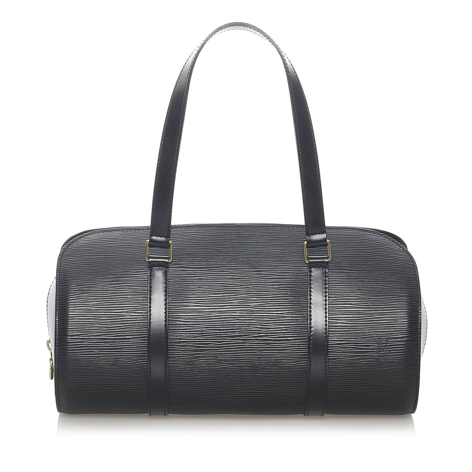 Louis Vuitton Epi Soufflot: Louis Vuitton Epi Soufflot The Soufflot features an epi leather body flat straps a top zip closure and an interior slip pocket. Brand: Louis Vuitton Model: Epi Soufflot Origin: France Category: Bags C