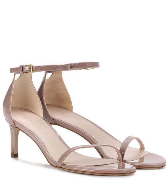Stuart Weitzman 45 nudisttraditional Mauve Taupe Gloss Sandals N2547 Size 9 M: Stuart Weitzman 45 nudisttraditional Mauve Taupe Gloss Sandals N2547 Size 9 M Style: Pump Heel Height: Mid (2-2.9 in) Us Shoe Size: 9 Type: Heel Upper Material: Patent Leather Color: Pink Brand: Stuar