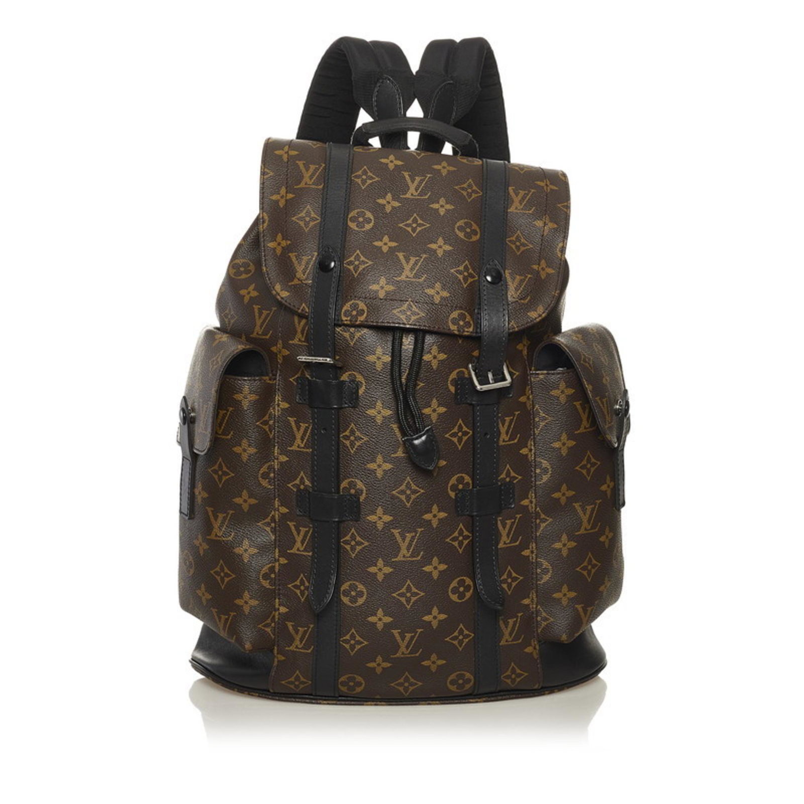 Louis Vuitton Monogram Macassar Christopher PM Rucksack Backpack M43735 Brown Noir Black PVC Leather: Louis Vuitton Monogram Macassar Christopher PM Rucksack Backpack M43735 Brown Noir Black PVC Leather Men's LOUIS VUITTON Brand: Louis Vuitton Line: Monogram Macassar Type: Backpack Material: PVC Leath