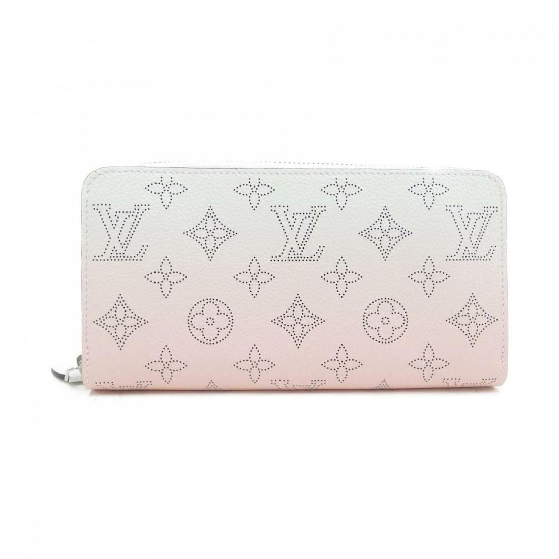 LOUIS VUITTON Mahina (gradation) Zippy Wallet M80490 Wallet: LOUIS VUITTON Mahina (gradation) Zippy Wallet M80490 Wallet Brand: LOUIS VUITTON Style: Purse Color: LIGHT PINK SILVER (Hardware) Material: Calf "Gender: Ladies" Size: WxHxD: 19cmx10cmx2cm Type: Purse