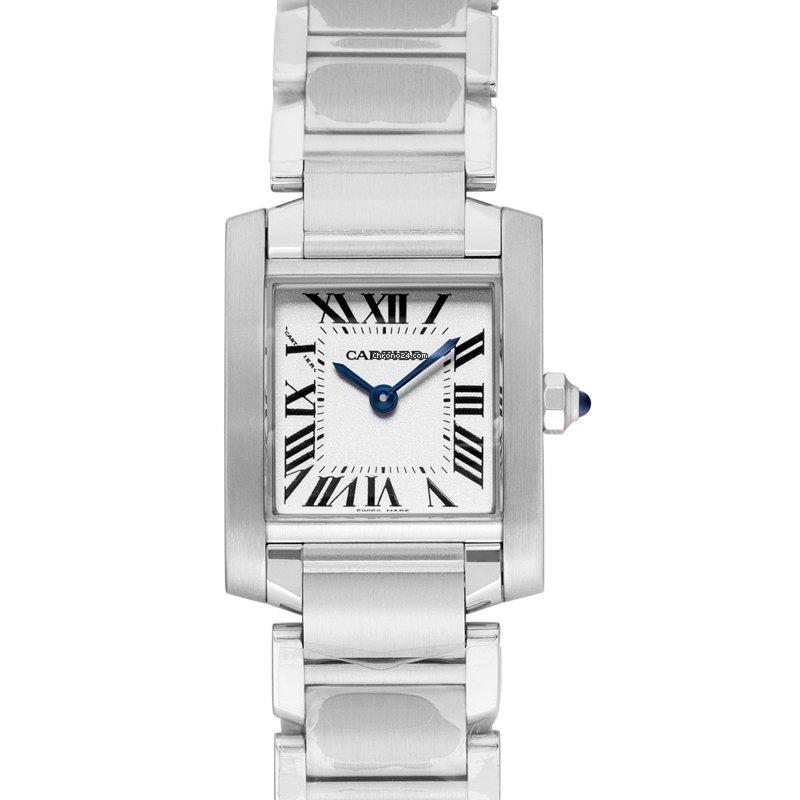 Cartier Tank Francaise: Cartier Tank Francaise Brand: Cartier Model: Tank Francaise Dealer product code: 2602A Movement: Quartz Case material: Steel Bracelet material: Steel Year of production: Unknown Condition: New (Unworn