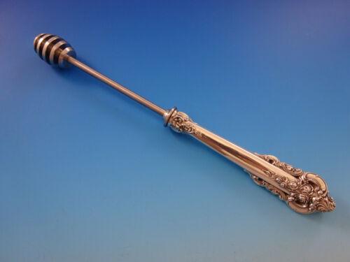 Grande Baroque by Wallace Sterling Silver Honey Dipper Custom Made New item!: Grande Baroque by Wallace Sterling Silver Honey Dipper Custom Made New item! Grande baroque by wallace new arrival - just in! ! sterling silver hollow handle with stainless implement honey dipper, 8 5
