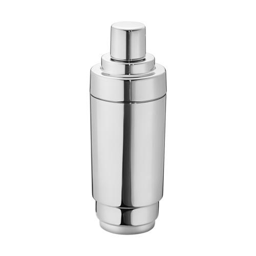Manhattan by Georg Jensen Stainless Steel Mirror Polished Cocktail Shaker - New: Manhattan by Georg Jensen Stainless Steel Mirror Polished Cocktail Shaker - New Ew things sound as glamorous as a cocktail being shaken so add to that decadent speak-easy vibe with the beautiful manha