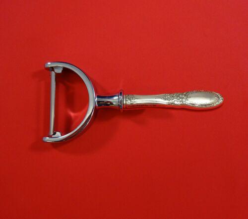 Old Mirror by Towle Sterling Silver Vegetable Peeler HHWS Custom Made 6": Old Mirror by Towle Sterling Silver Vegetable Peeler HHWS Custom Made 6" Old mirror by towlesterling silver hollow handle with stainless implement vegetable peeler custom made 6" in the pattern old mi