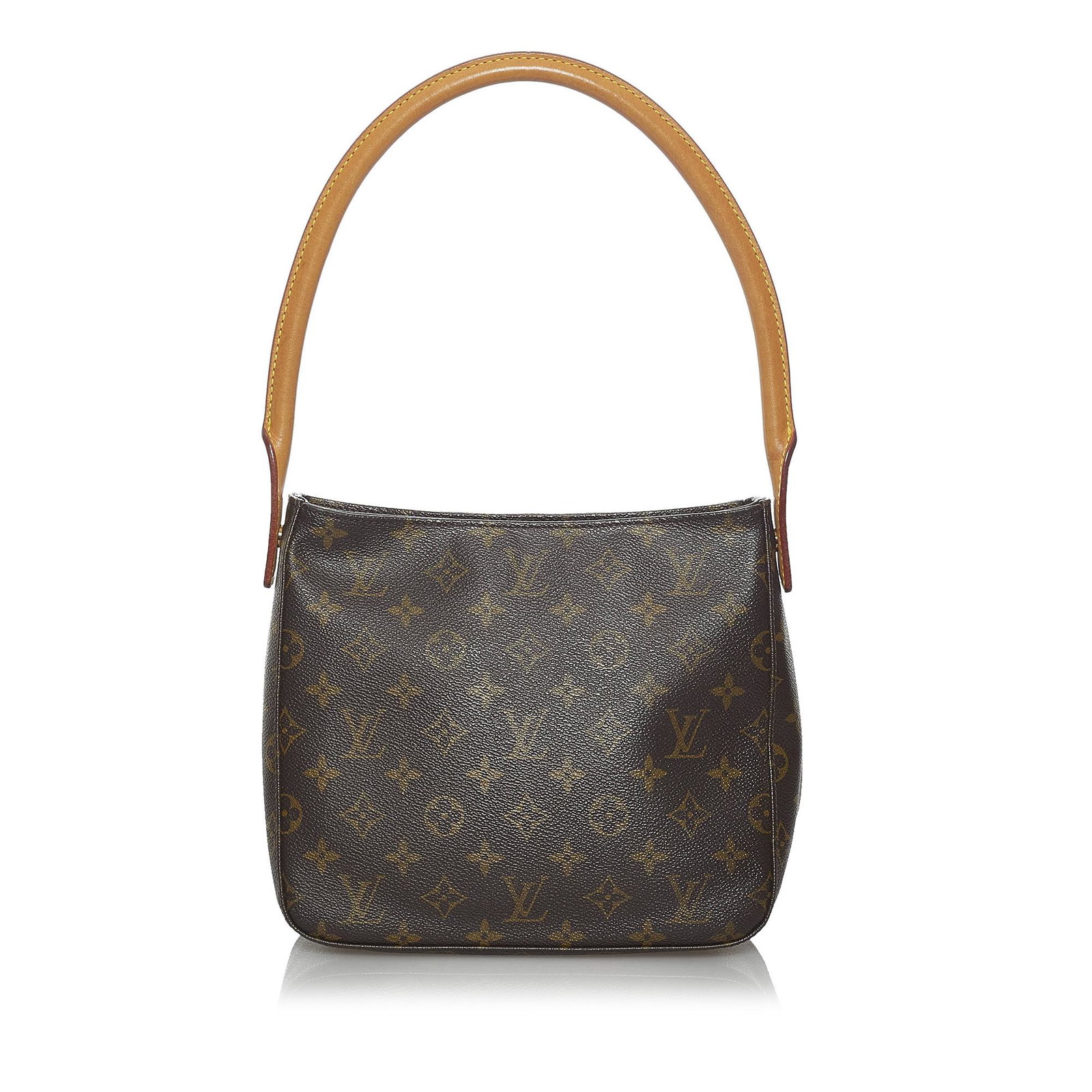 Louis Vuitton Monogram Looping MM: Louis Vuitton Monogram Looping MM The Looping MM features a monogram canvas body a rolled shoulder strap a top zip closure and an interior zip pocket. Brand: Louis Vuitton Model: Monogram Looping MM O