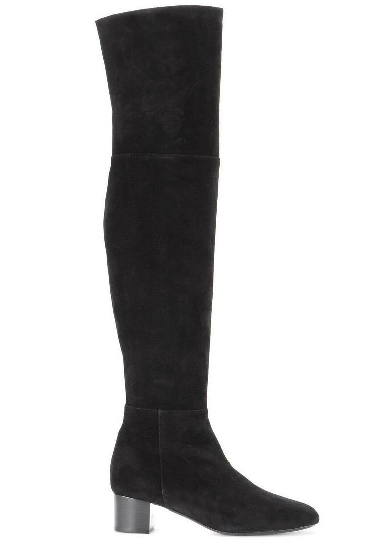 Tom Ford Black Suede Over The Knee Boots Size 35.5 M N3892: Tom Ford Black Suede Over The Knee Boots Size 35.5 M N3892 Toe Shape: Round Toe Closure: Zip/Pull on Occasion: Casual Us Shoe Size: 35.5 Size: 35.5 Year Manufactured: 2010-2019 Shaft Height: NA Heel H