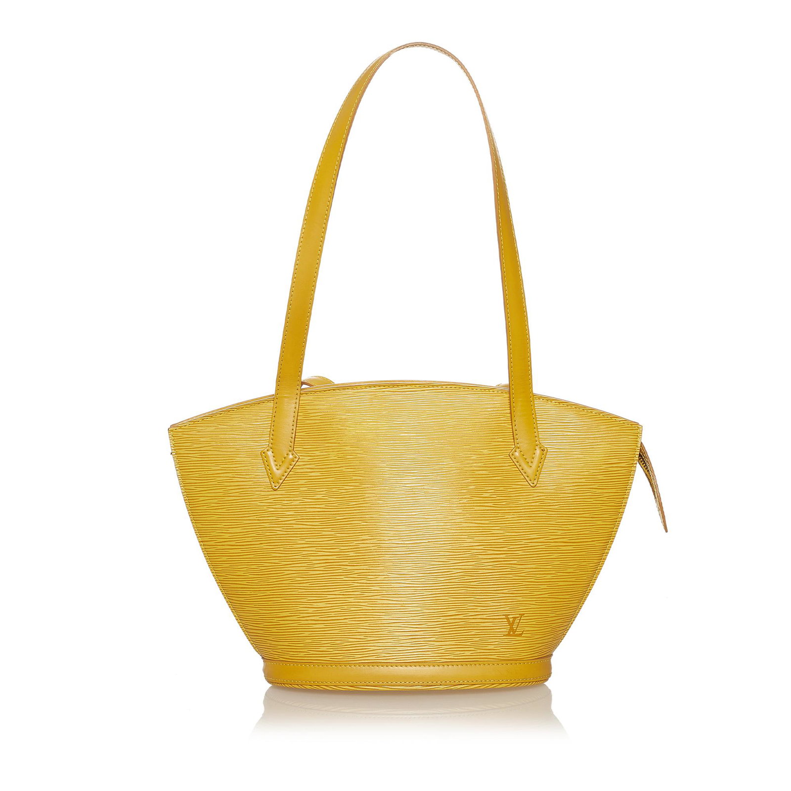 Louis Vuitton Epi Saint Jacques PM Long Strap: Louis Vuitton Epi Saint Jacques PM Long Strap The Saint Jacques features an epi leather body flat leather handles a top zip closure and an interior slip pocket. Brand: Louis Vuitton Model: Epi Saint J
