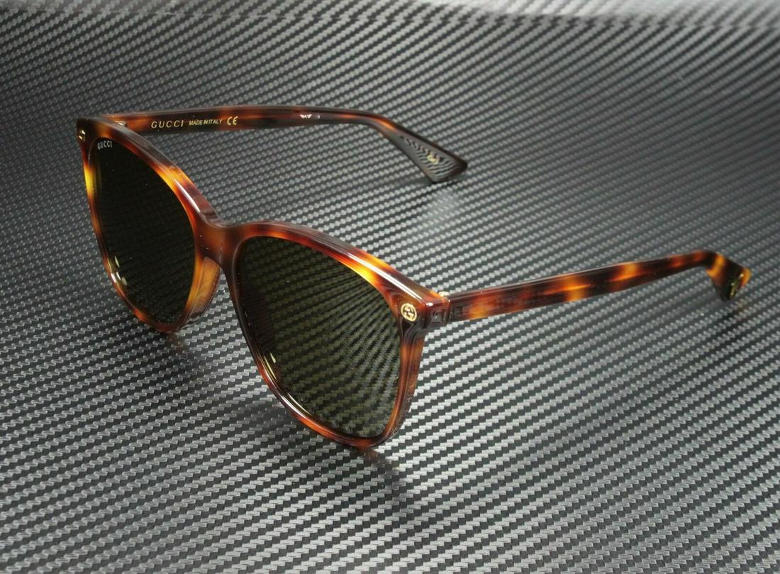 GUCCI GG0024S 002 Round Oval Havana Brown 58 mm Women's Sunglasses: GUCCI GG0024S 002 Round Oval Havana Brown 58 mm Women's Sunglasses Brand: Gucci Type: Pouch New The BIDHAUS Guarantee: All items in this auction are guaranteed to be 100% authentic. At Your Service: A