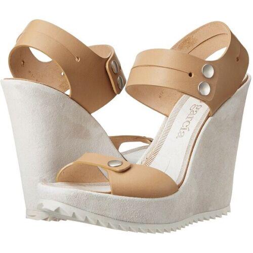 Pedro Garcia Almond Veca Wedge Heels N4285 Size 37.5 EU / 7.5 US: Pedro Garcia Almond Veca Wedge Heels N4285 Size 37.5 EU / 7.5 US Brand: Pedro Garcia Type: Heel Us Shoe Size: 7.5 Heel Style: Wedge Color: Brown Style: Wedge Heel Height: Ultra High (4 in & Higher) Up