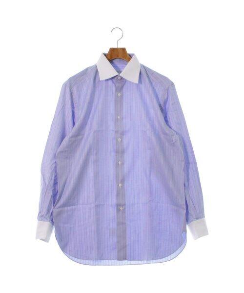 Brioni Dress Shirt Blue(Stripe Pattern) 42(Approx. XL): Brioni Dress Shirt Blue(Stripe Pattern) 42(Approx. XL) Brand: Brioni Size: 42(Approx. XL) Size Type: Regular Sleeve Length: Long Sleeve Color: Blue(Stripe Pattern) Type: Dress shirt Fit: Regular Neckl
