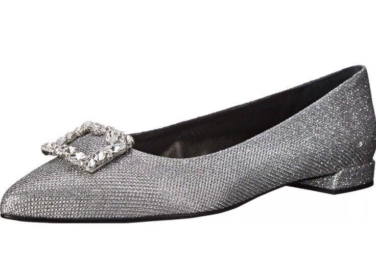 Stuart Weitzman Women's Silver Divine Pointed Toe Flats N2725 Size 9.5M: Stuart Weitzman Women's Silver Divine Pointed Toe Flats N2725 Size 9.5M Toe Shape: Pointed Toe Character: Silver Us Shoe Size: 9.5 Color: Silver Toe Type: Pointed Toe Heel Height: Flat (0 to 1/2 in.)