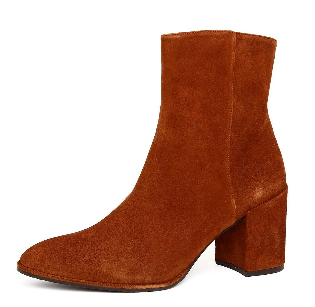 Stuart Weitzman Notazzie Women's Brown Suede Booties N4481 Size 10 M: Stuart Weitzman Notazzie Women's Brown Suede Booties N4481 Size 10 M Model: Notazzie Brand: Stuart Weitzman Type: Boot Us Shoe Size: 10 Heel Style: Cuban Color: Brown Style: Booties Material: Suede Sh