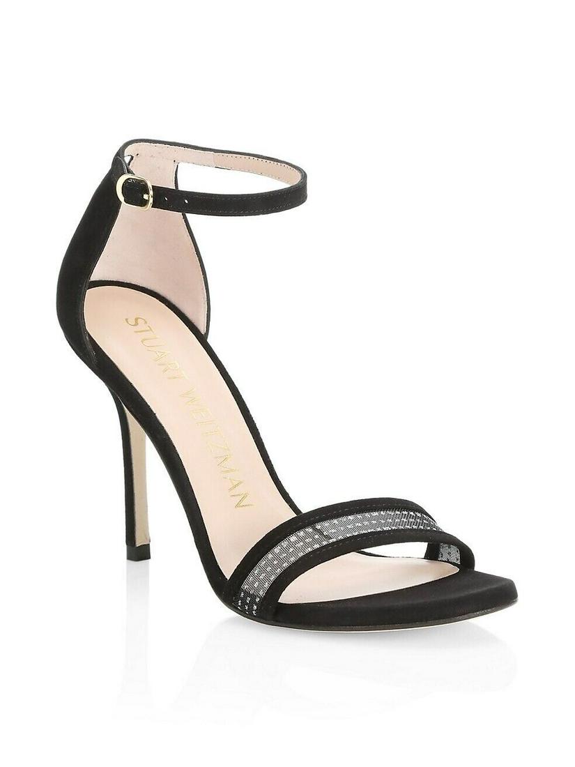 Stuart Weitzman N2897 Women's Black Adrianna High Heel Sandals Size US 8 EU 38.5: Stuart Weitzman N2897 Women's Black Adrianna High Heel Sandals Size US 8 EU 38.5 Brand: Stuart Weitzman Type: Heel Closure: Buckle Us Shoe Size: 8 Eu Shoe Size: 38.5 Color: Black Heel Style: Stiletto
