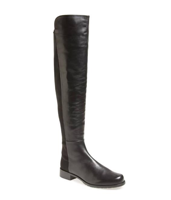 Stuart Weitzman Women's Black Nappa Over The Knee Leather Boot N4502 Size 9.5 M: Stuart Weitzman Women's Black Nappa Over The Knee Leather Boot N4502 Size 9.5 M Character: Boots Model: Over The Knee Style: Over The Knee Boots Boot Shaft Height: Over-the-Knee Shoe Shaft Style: Over