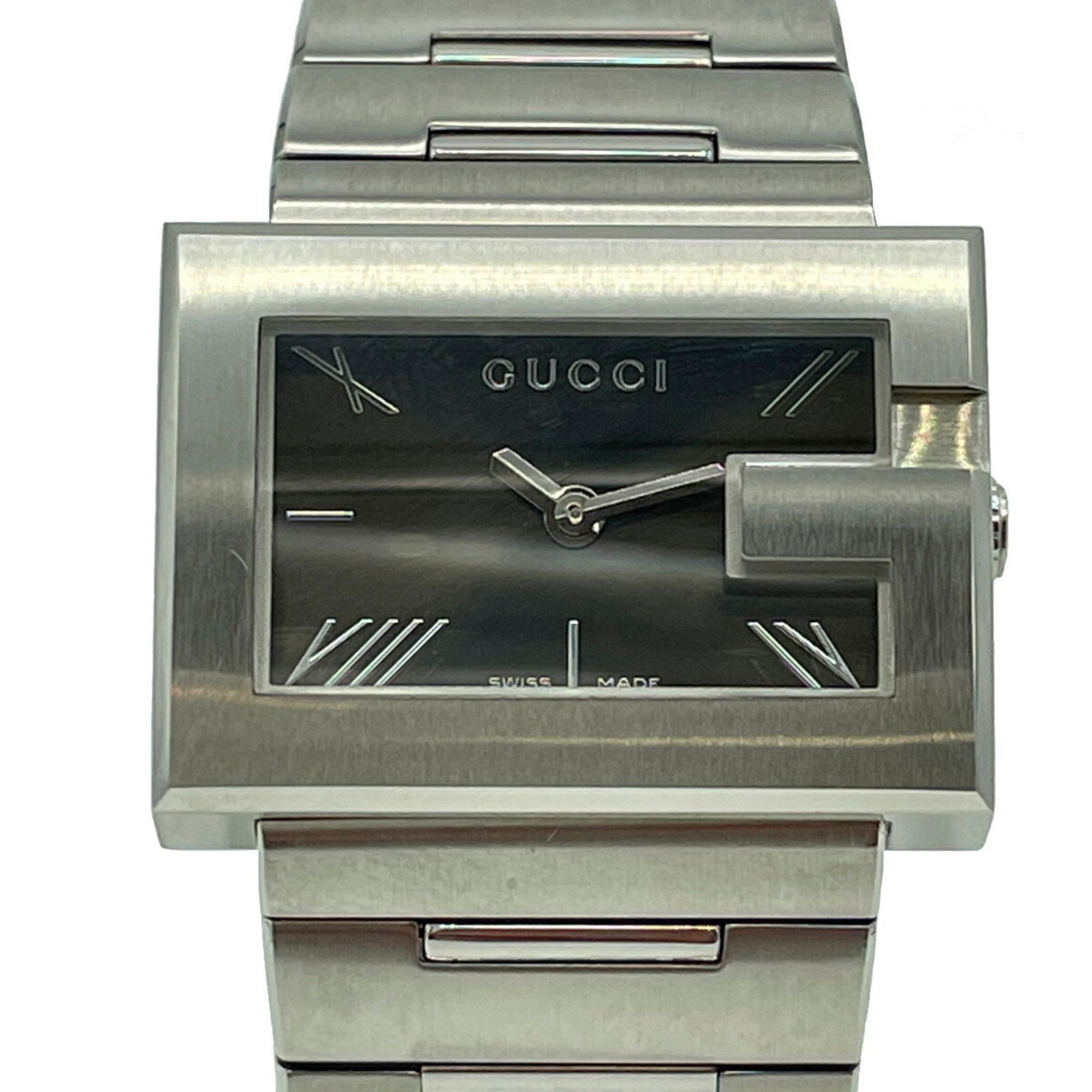 GUCCI ladies watch 100L: GUCCI ladies watch 100L Brand: Gucci Gender: Women Color: Black Color (Dial): Black Movement: Quartz Water Resistant: Yes Wrist Size: 17cm / 6.69 Condition: Used (very good) Wrist Size: 18cm - 17cm /