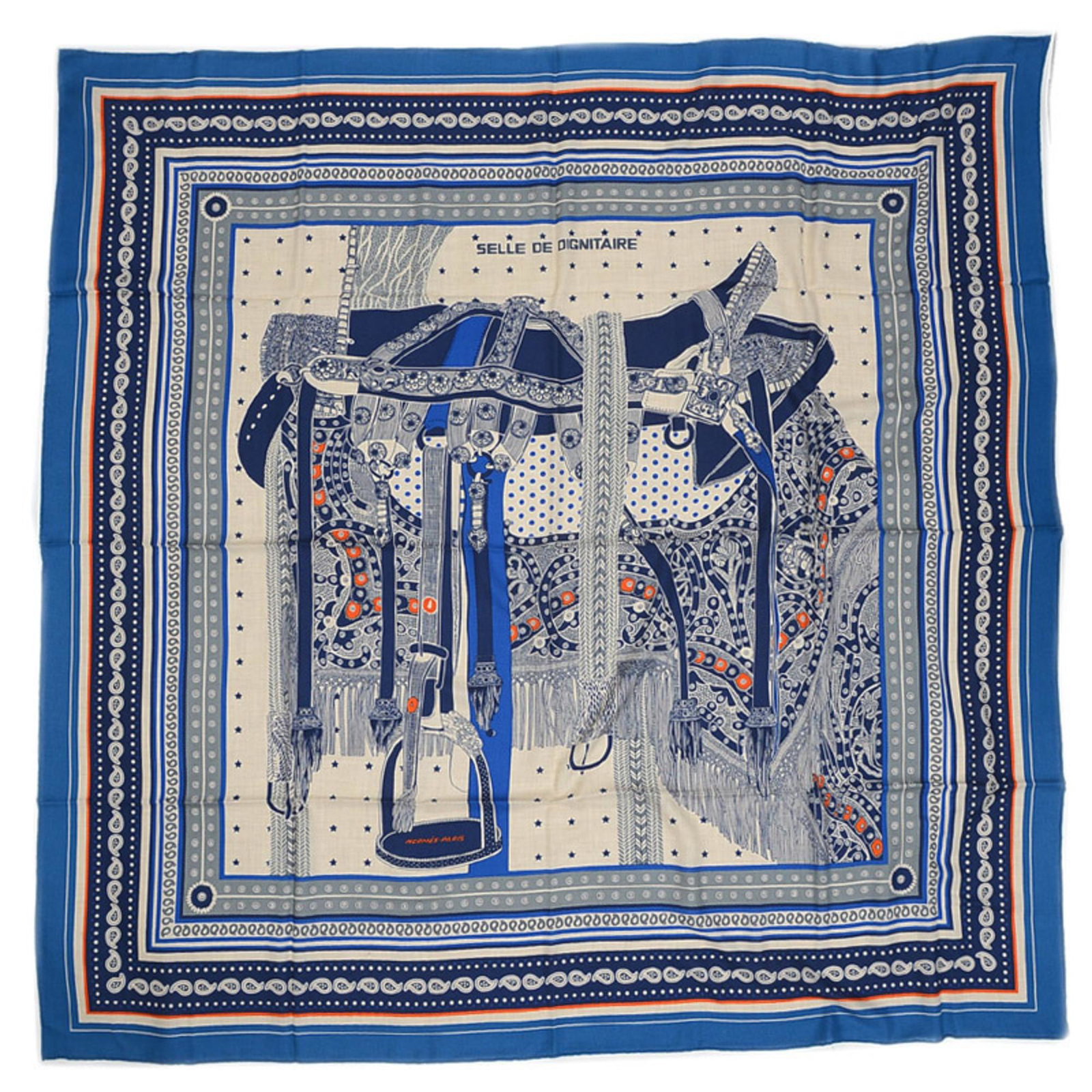 Habit De Selle Latéral Marine – Taille 34, Marque Caldene, D'occasion Bon état