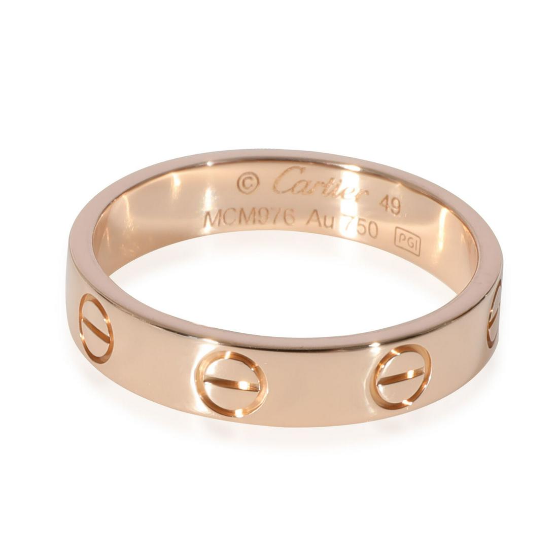 Cartier Love Wedding Band in 18k Rose Gold: Cartier Love Wedding Band in 18k Rose Gold Original Box?: Yes Side Stone Type: No Stone Metal Purity: 18k Original Papers?: No Gross Weight (Grams): 3.05 Product Line: Love Type: Wedding Band Includes