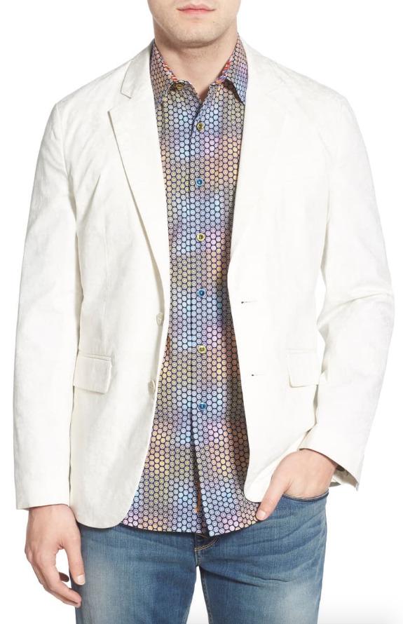 Robert Graham White Dune Field Woven Sportcoat Men's Size 42 L22802: Robert Graham White Dune Field Woven Sportcoat Men's Size 42 L22802 Brand: Robert Graham Size Type: Regular Type: Sport Coat Size: 42 Color: White Style: Coat Pre-Owned The BIDHAUS Guarantee: All item