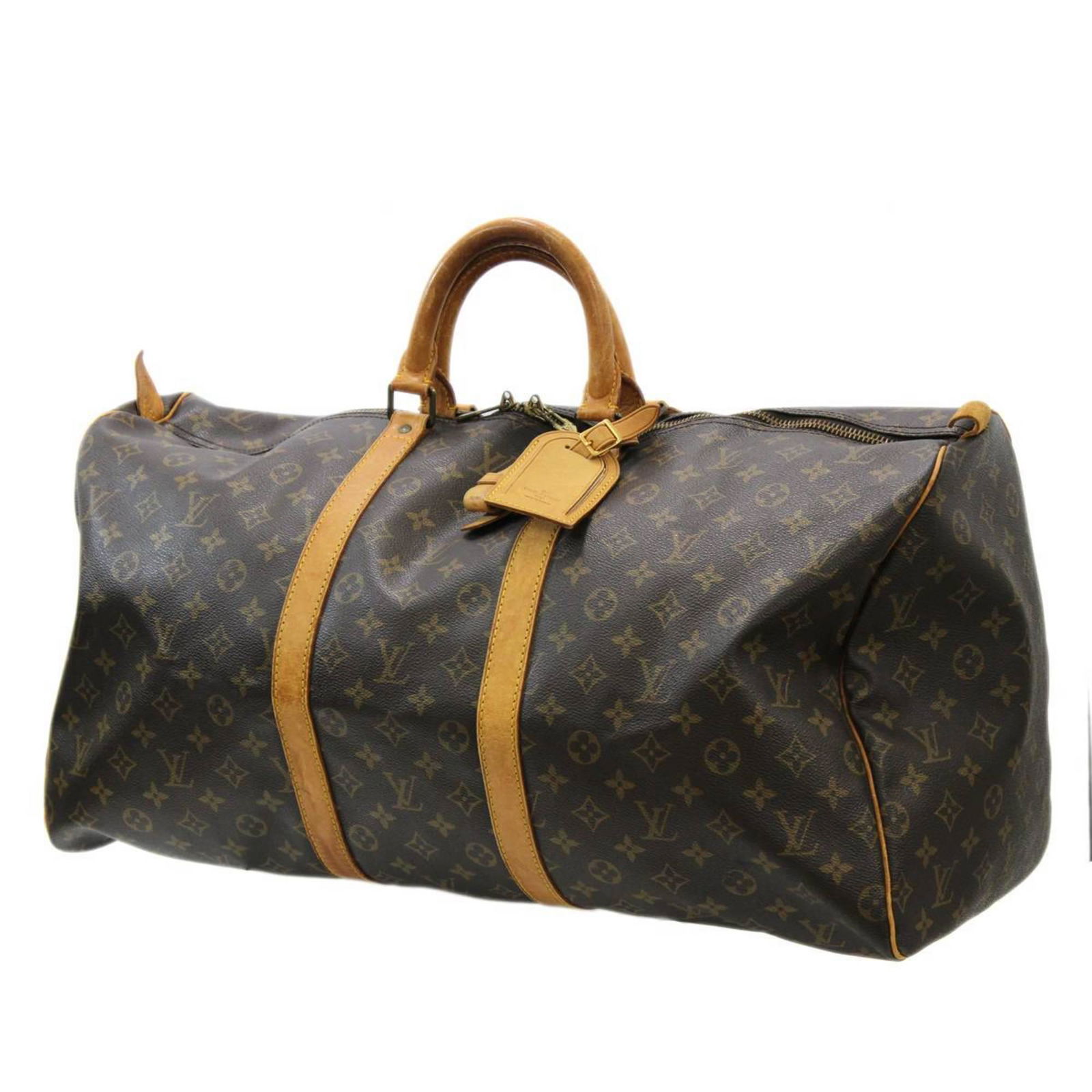 LOUIS VUITTON / Louis Vuitton Keepall 55 Boston Bag Monogram Brown M41422 MI884: LOUIS VUITTON / Louis Vuitton Keepall 55 Boston Bag Monogram Brown M41422 MI884 Brand: Louis Vuitton Type: Boston bag Material: Monogram Monogram: Color: Brown Closure: Zipper Size (HxWxD): 30cm x 56c