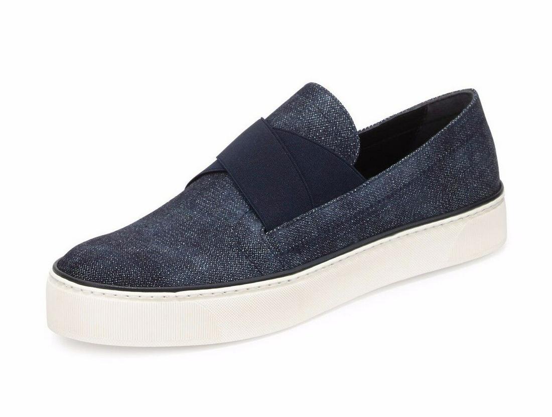 Stuart Weitzman Women's Flex Blue Denim Slip On Sneaker N5011 Size 10 M: Stuart Weitzman Women's Flex Blue Denim Slip On Sneaker N5011 Size 10 M Style: Slip-On Fabric Type: Denim Pattern: Solid Type: Flat Upper Material: Fabric Color: Blue Closure: Slip On Occasion: Casual