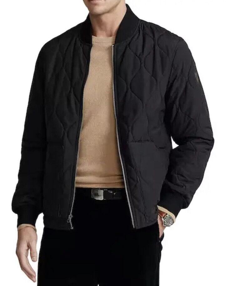 Polo Ralph Lauren B2029 Mens Black Ghent Gunner Bomber Jacket Size XL: Polo Ralph Lauren B2029 Mens Black Ghent Gunner Bomber Jacket Size XL Brand: Polo Ralph Lauren Fit: Regular Size Type: Regular Outer Shell Material: 68% Cotton 32% Nylon Pattern: Solid Type: Jacket Cl