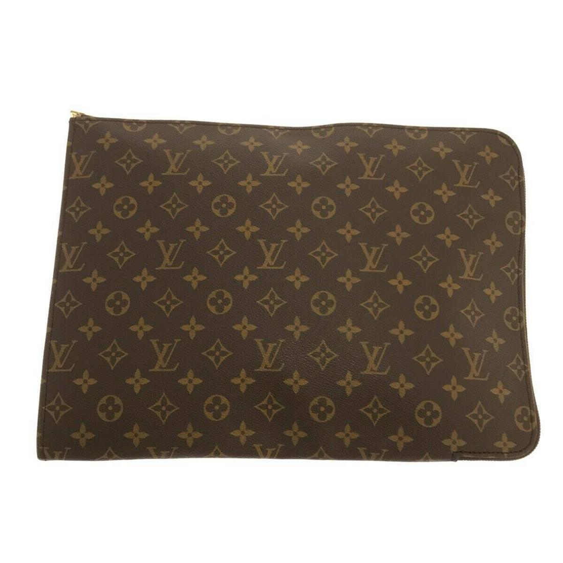 LOUIS VUITTON Porte Documents M53456 Monogram 882TH Other Style Bag: LOUIS VUITTON Porte Documents M53456 Monogram 882TH Other Style Bag Brand: LOUIS VUITTON Style: Other Style Bag Exterior Color: Monogram Exterior Material: Monogram Canvas Model Number: M53456 Product
