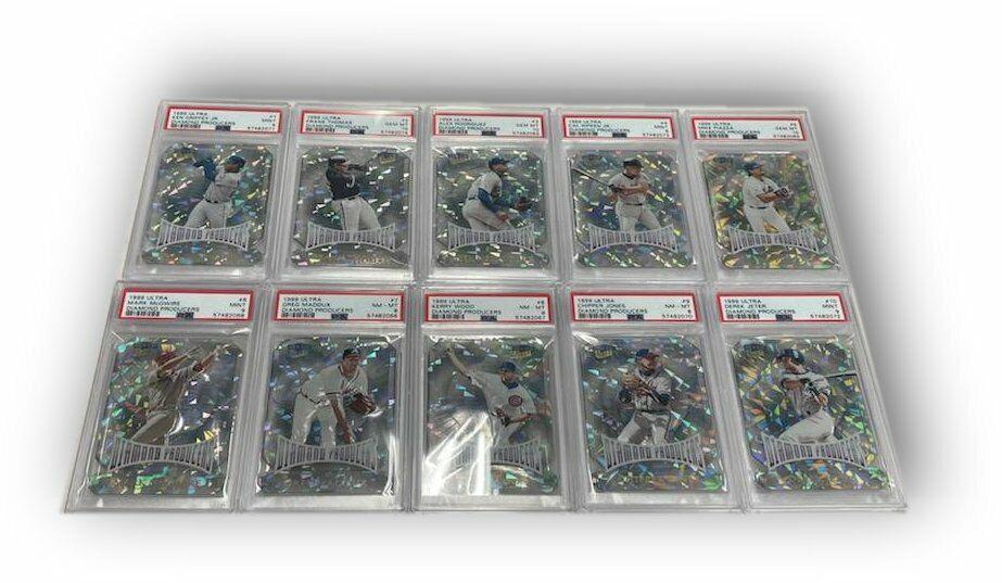 1999 Fleer Ultra Diamond Producers Set 1-10 PSA 10 9 8 Derek Jeter Ken: 1999 Fleer Ultra Diamond Producers Set 1-10 PSA 10 9 8 Derek Jeter Ken Sport: Baseball Team: New York Yankees League: MLB Player/Athlete: George Altman Player: George Altman Pre-Owned PLEASE NOTE: Fra