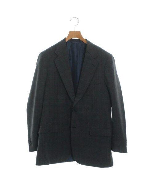 Brioni Tailored jacket Gray(Check Pattern) 50(Approx. XL): Brioni Tailored jacket Gray(Check Pattern) 50(Approx. XL) Brand: Brioni Color: Gray(Check Pattern) Size: 50(Approx. xL) "Size (Men's): 50 (XL rank)" Size Type: Regular Type: tailored jacket A: Excelle