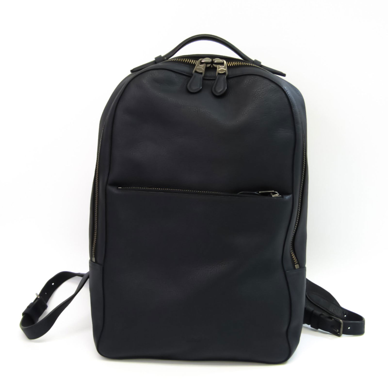 Coach Metropolitan 72306 Men's Leather Backpack Navy: Coach Metropolitan 72306 Men's Leather Backpack Navy Brand: Coach Model: Metropolitan 72306 Country of Origin: Vietnam Type: Backpack Material: Leather Leather: Color: Navy Gender: Men Size (HxWxD): 4