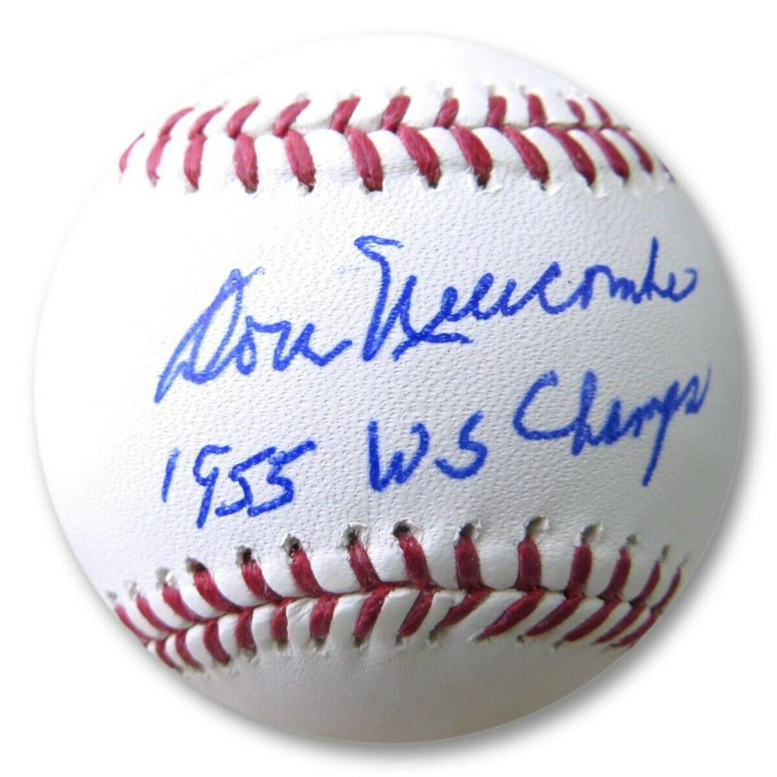Don Newcombe Signed Autographed MLB Baseball Dodgers 1955 WS Champs PSA: Don Newcombe Signed Autographed MLB Baseball Dodgers 1955 WS Champs PSA Sport: Baseball-MLB Product: Ball Original/Reprint: Original Player: Don Newcombe Autograph Authentication: Professional Sports 