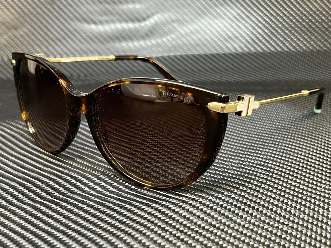 TIFFANY & co. TF4178 80153B Havana Brown Gradient Women's 57 mm Sunglasses: TIFFANY & co. TF4178 80153B Havana Brown Gradient Women's 57 mm Sunglasses Brand: Tiffany & Co. Frame Color: Brown Type: Sunglasses New The BIDHAUS Guarantee: All items in this auction are guaranteed 