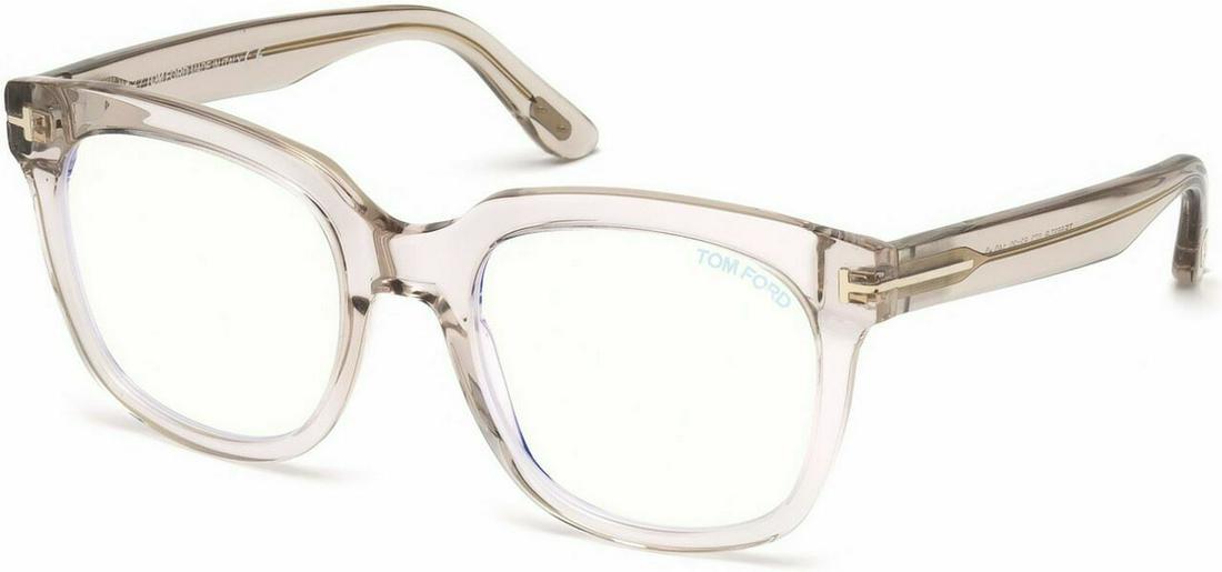 TOM FORD FT5537-B 072 Light Pink Square Women's 52 mm Eyeglasses: TOM FORD FT5537-B 072 Light Pink Square Women's 52 mm Eyeglasses Vertical: 43 mm Frame Width: 52 mm Bridge Width: 20 mm Vintage: No Brand: Tom Ford Frame Color: Pink Type: Eyeglasses Style: Square Fra