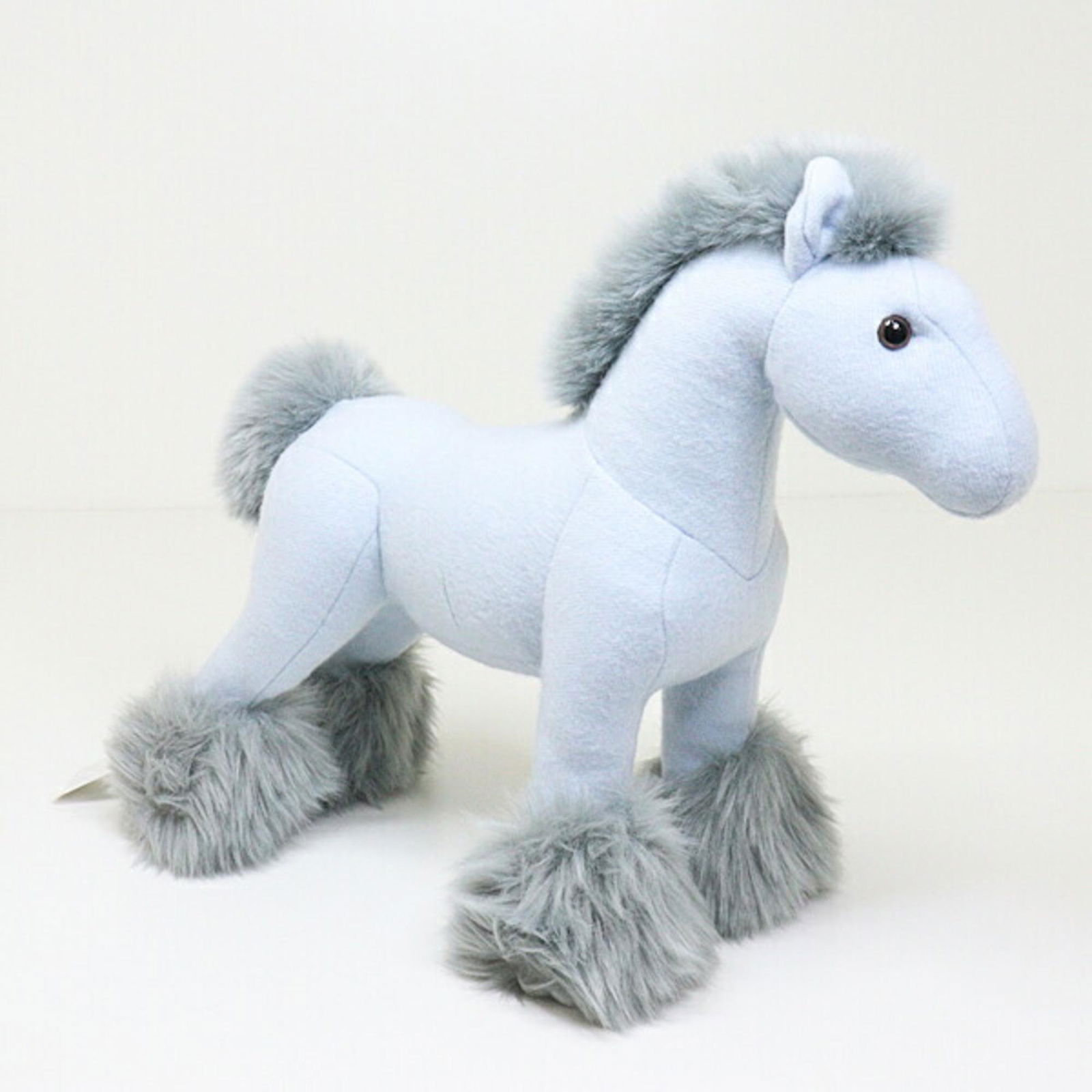 Hermes HERMES Hermie PPM stuffed horse polyester cashmere ice blue gray: Hermes HERMES Hermie PPM stuffed horse polyester cashmere ice blue gray Brand: Hermes Country of Origin: Italy Type: Plush toy Color: Gray Material: Polyester Cashmere Polyester: Cashmere: Size (HxWxD
