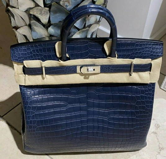 Hermes Birkin 40cm HAC Gold Tan Togo Palladium Bag Z Stamp, 2021 ULTRA RARE