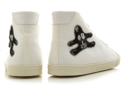 Celine x Andre Butzer White High-top 'Blank' Canvas Rich Kid Sneakers Shoes 39: Celine x Andre Butzer White High-top 'Blank' Canvas Rich Kid Sneakers Shoes 39 Accents: Logo Style: Sneakers Au Shoe Size: AU 5 Brand: CELINE Vintage: No Insole Material: Fabric Uk Shoe Size: UK 5 Ind