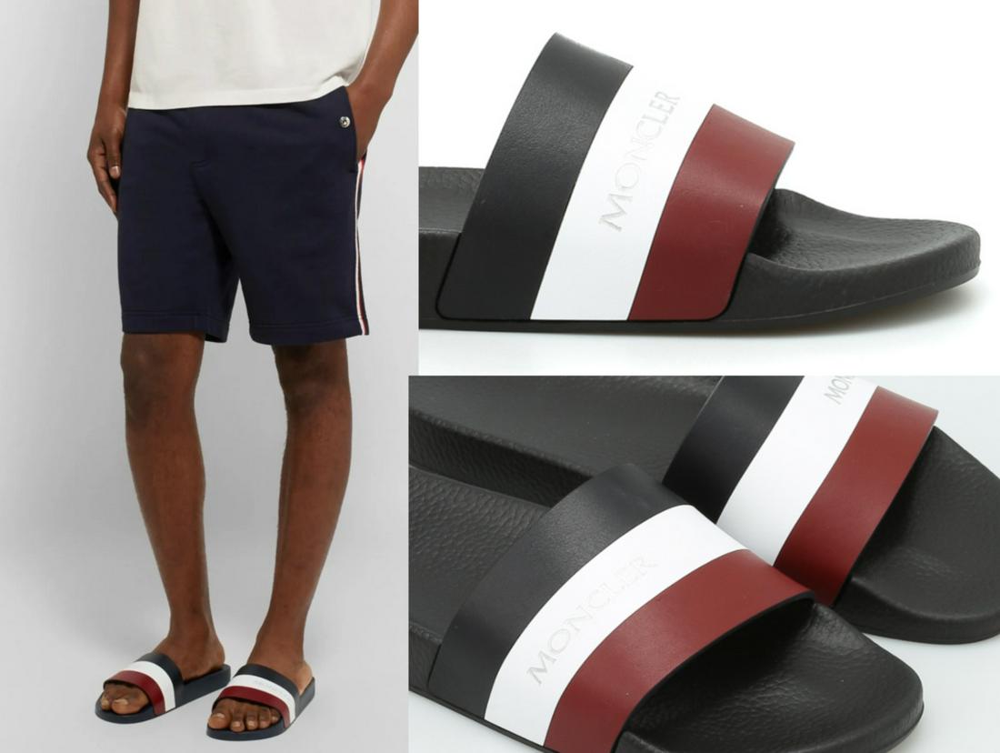 Moncler BASILE leather slides sandals shoes mules 40-: Moncler BASILE leather slides sandals shoes mules 40- Accents: Logo Style: Mocassins Pointure Au: 6 Marque: Moncler Vintage: Non Materiau De La Semelle: Cuir Royaume-Uni Chaussures Taille: 6 Individua