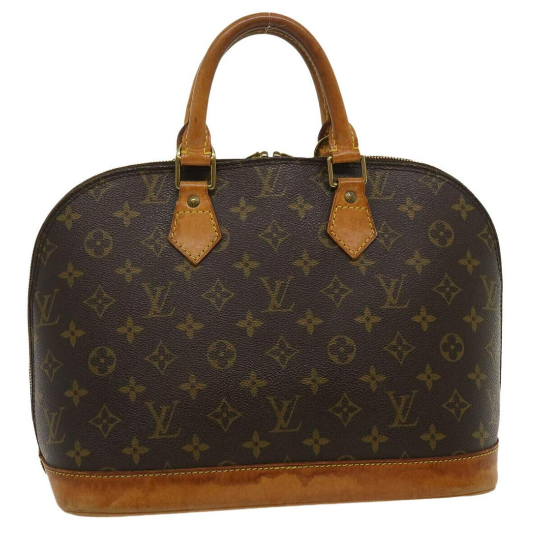 LOUIS VUITTON Monogram Alma Hand Bag M51130 LV: LOUIS VUITTON Monogram Alma Hand Bag M51130 LV Brand: LOUIS VUITTON Style: Hand Bag Exterior Material: Monogram Canvas Exterior Color: Monogram Bag Height: 9.4inch(Approx) / 24cm(Approx) Bag Depth: 6.