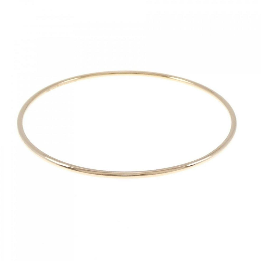TIFFANY Bizet Bangle: TIFFANY Bizet Bangle Brand: TIFFANY Style: Bracelet Material: 750 Pink Gold "Gender: Ladies" Size: 19.5cm Accessories: Comes with:Box Main Stone: No stones Weight: Weight about:8.8g Actualsize: Max W: