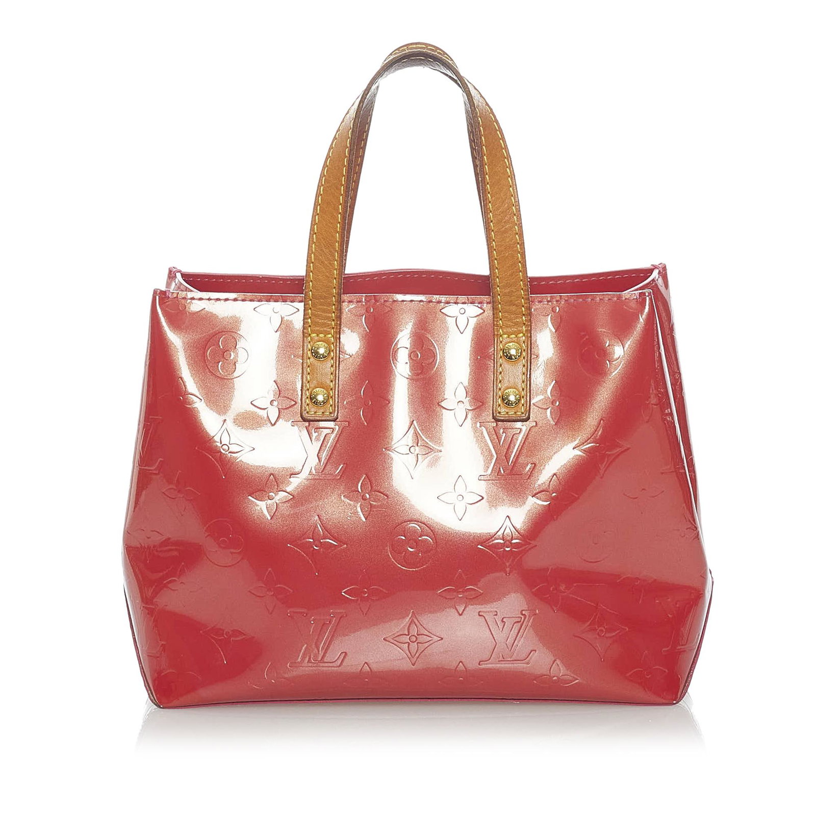 Louis Vuitton Vernis Reade PM: Louis Vuitton Vernis Reade PM The Reade PM features a vernis leather body flat leather handles an open top and an interior zip pocket. Brand: Louis Vuitton Model: Vernis Reade PM Origin: France Catego