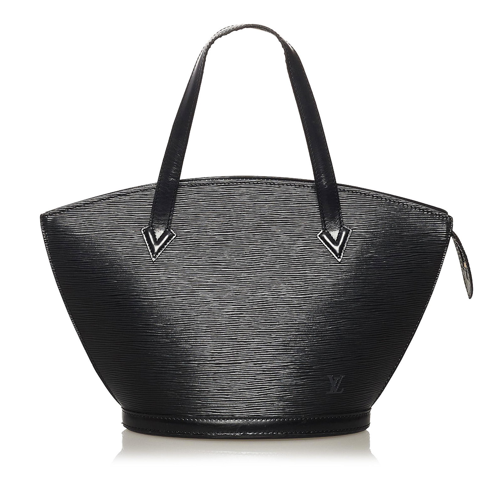 Louis Vuitton Epi Saint Jacques PM: Louis Vuitton Epi Saint Jacques PM The Saint Jacques features an epi leather body flat handles a top zip closure and an interior slip pocket. Brand: Louis Vuitton Model: Epi Saint Jacques PM Origin: F