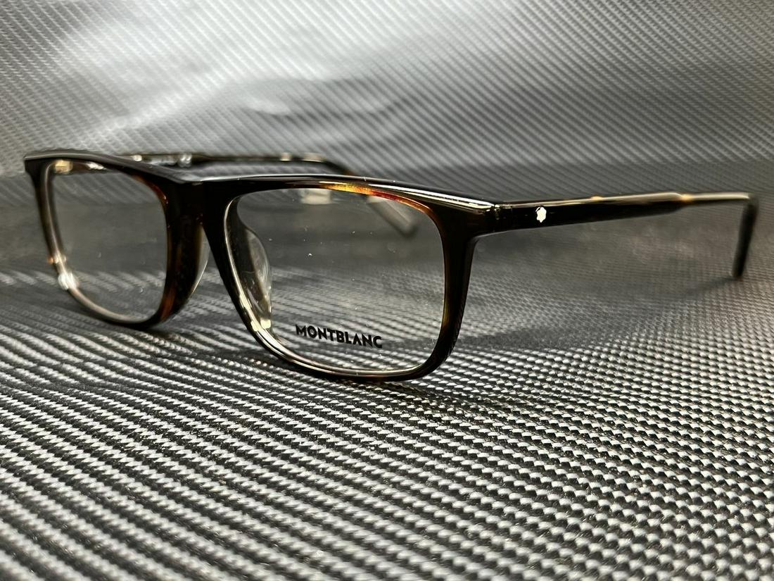Mont Blanc MB0012OA 002 Havana Men's Eyeglasses Frame 54-16: Mont Blanc MB0012OA 002 Havana Men's Eyeglasses Frame 54-16 Brand: Montblanc Frame Color: Beige Type: Eyeglasses New The BIDHAUS Guarantee: All items in this auction are guaranteed to be 100% authenti