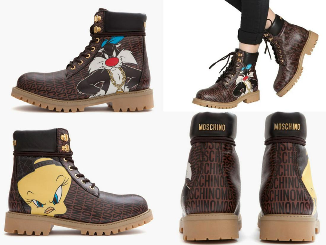Moschino looney tunes boots hotsell