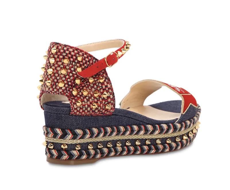 Christian Louboutin Icon Wedges Court Shoes Wedge Sandals