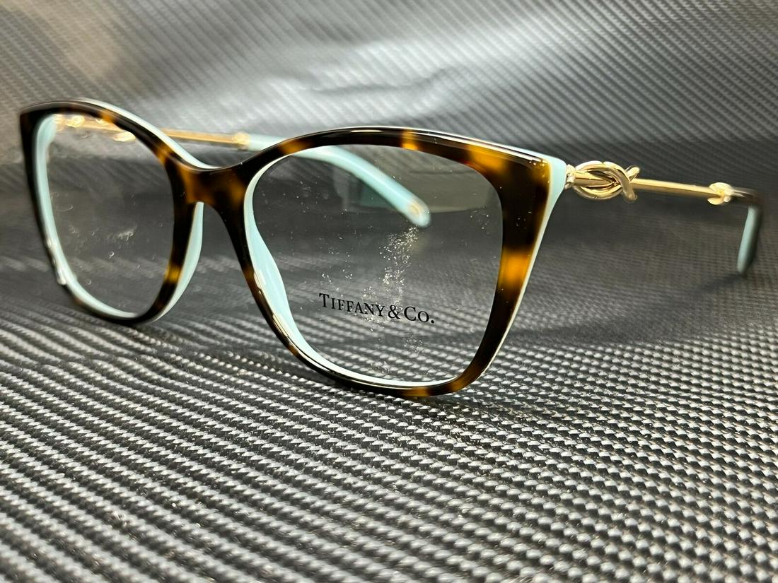 Tiffany TF2160B 8134 Havana Women's Eyeglasses Frame 54 mm: Tiffany TF2160B 8134 Havana Women's Eyeglasses Frame 54 mm Brand: Tiffany & Co. Frame Color: Brown Type: Eyeglasses Lens Socket Width: 54 mm Frame Material: Metal Plastic Vertical: 43.5 Bridge Width:
