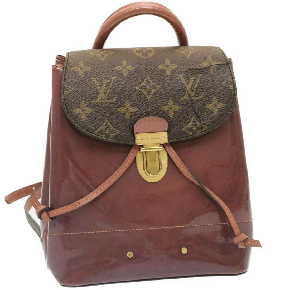 Louis Vuitton Vernis Hot Springs Backpack Pink M53545 Lv