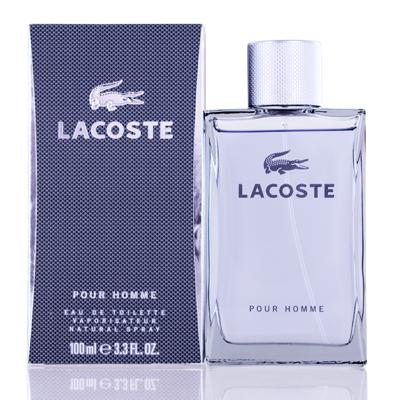 LACOSTE POUR HOMME/LACOSTE EDT SPRAY (GREY) 3.3 OZ (M): LACOSTE POUR HOMME/LACOSTE EDT SPRAY (GREY) 3.3 OZ (M) LACOSTE POUR HOMME EDT SPRAY 3.3 OZ LACOSTE The BIDHAUS Guarantee: All items in this auction are guaranteed to be 100% authentic. At Your Service