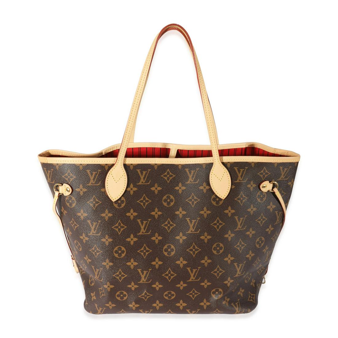 Louis Vuitton Canvas Monogram Neverfull MM: Louis Vuitton Canvas Monogram Neverfull MM Dimensions: 13 x 11 x 6 Handbag Accessories: Dustbag;Pochette Bag Length: 13 in Bag Depth: 6 in Bag Height: 11 in Style: Shoulder Bag Material: Coated Canvas